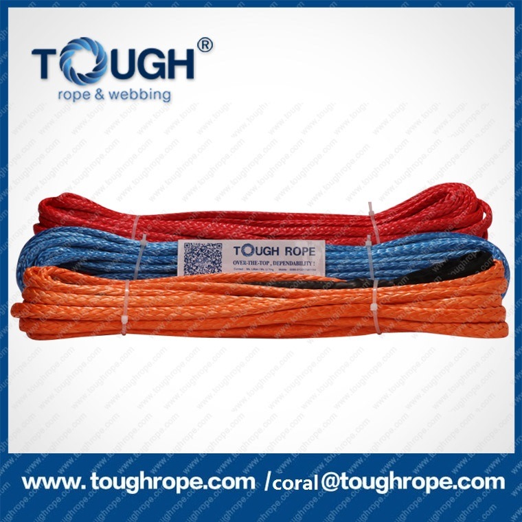 Tough Rope Dyneema Synthetic Snow Plow Rope UTV ATV Line with Thimble