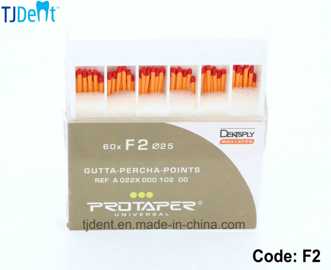 Dental Dentsply Protaper Universal Gutta Percha Points (F2)