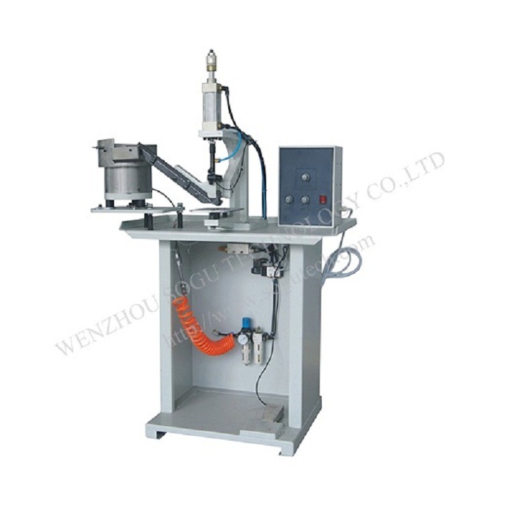 30W Automatic Square Four-Jaw Button Nailing Machine