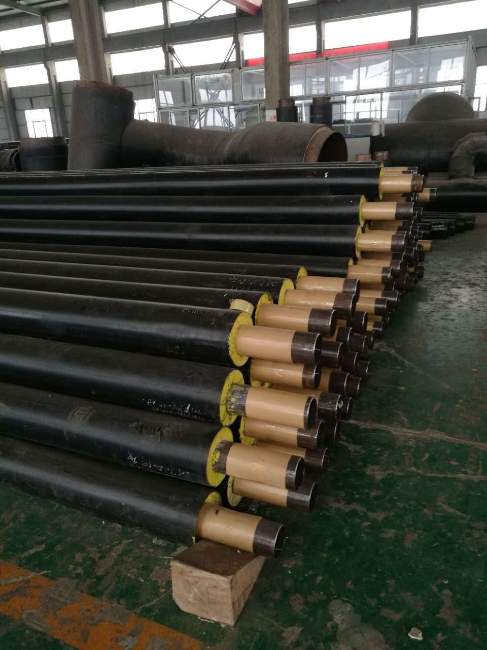 Insulated Steel Pipe with HDPE Casing Pipe for Oil