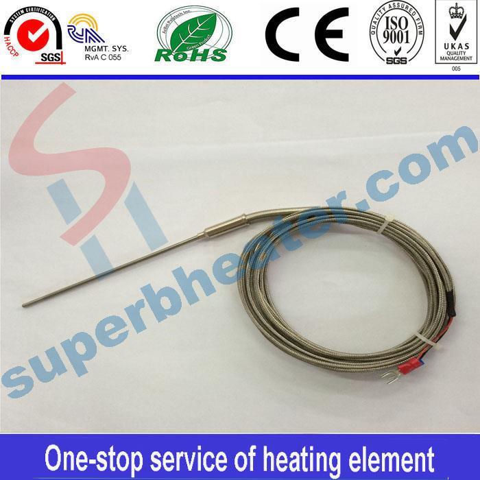 Wre-320 330 321 331 Flanges Fabricated Thermocouple 0--1300c K/Rtd Type Temperature Sensor