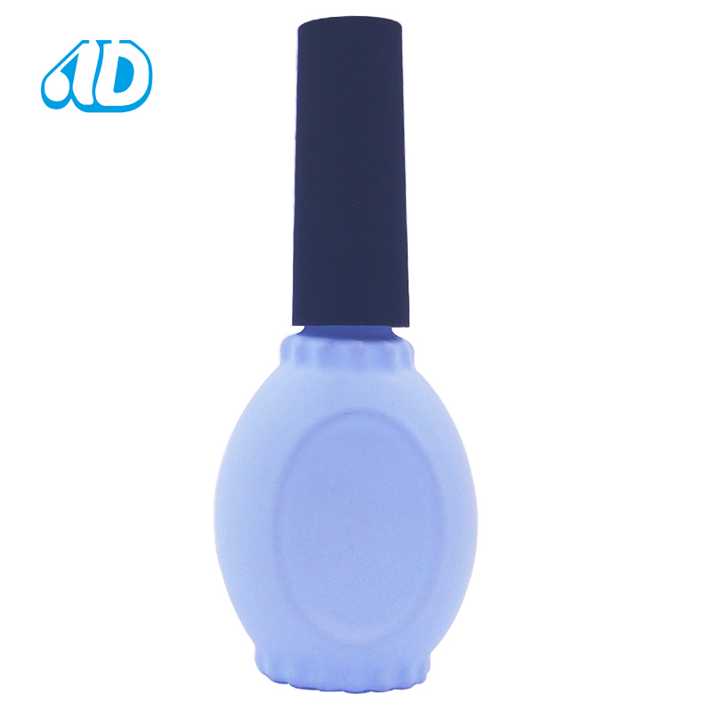 Ad-N56 Unique Empty Glass Nail Polish Bottle with Brush and Cap