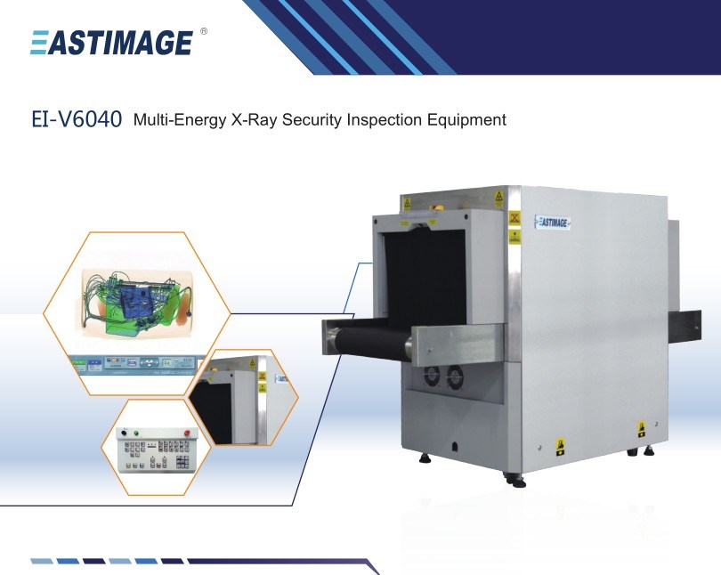 Ei-V6040 Security Products Safeway System Dual-Energy X-ray Security Scanner