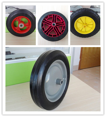 10 Inch Semi Pneumatic Rubber Wheel for USA Market