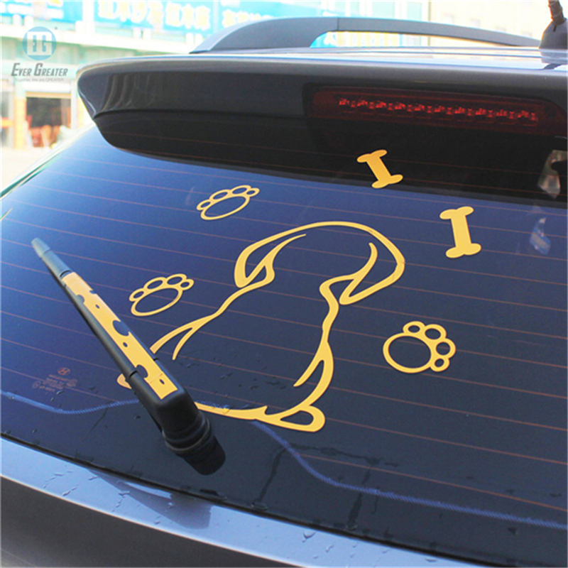 Custom Waterproof Plotter Vinyl Sticker for Car Windows