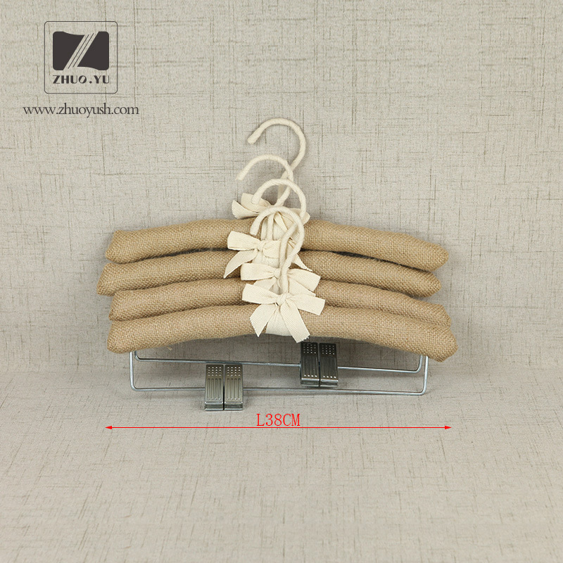 Supplying Satin Padded Coat / Garment / Cloth Hangers for Pants