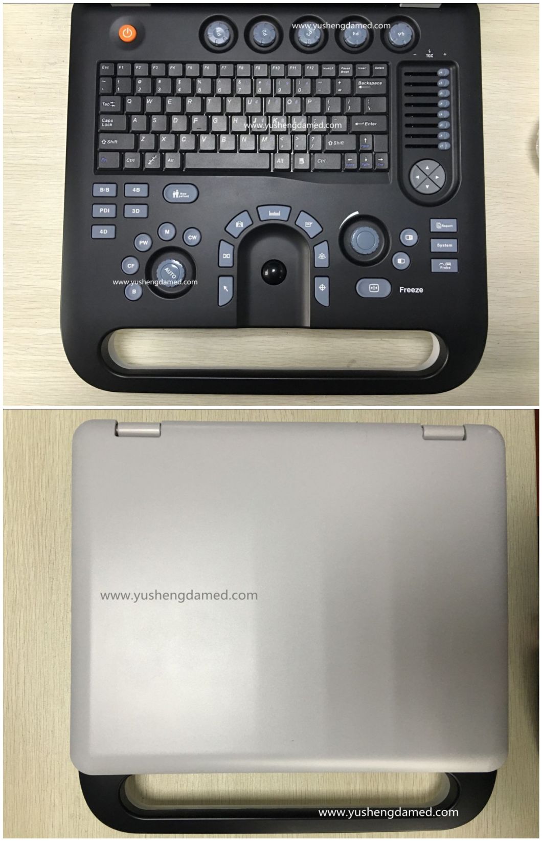 Ce Hospital Medical Equipment Laptop 4D Color Doppler Ultrasound Scanner