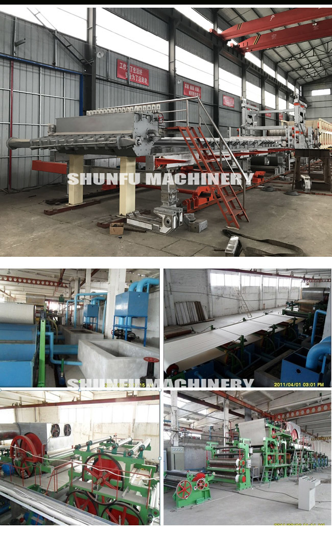 Latest Technology 1880mm Paper Wood Pulp Culture Paper Machine to Make Exercise Book Making Machine