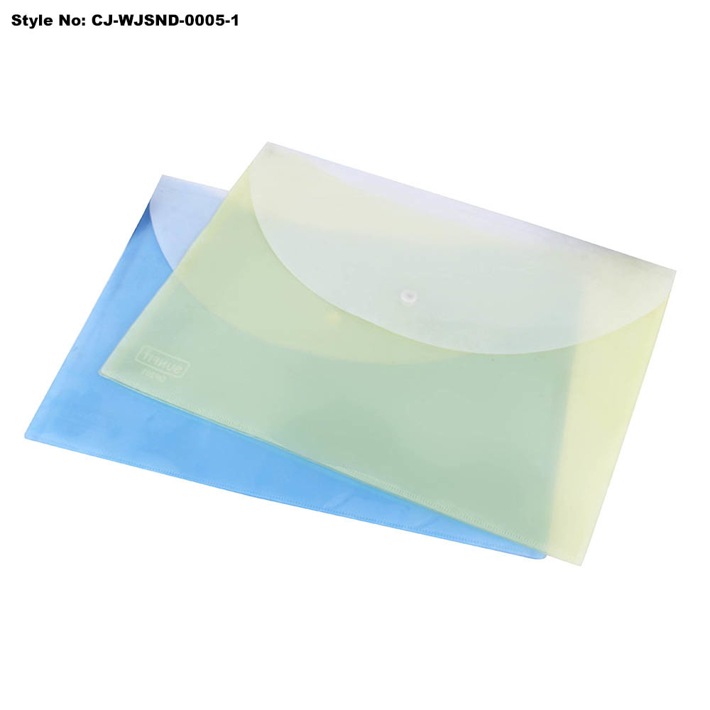 Custom Plastic Color Transparent Folder, Document Folder Office Stationery