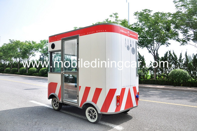 Customized Small Vending Cart for Selling Food