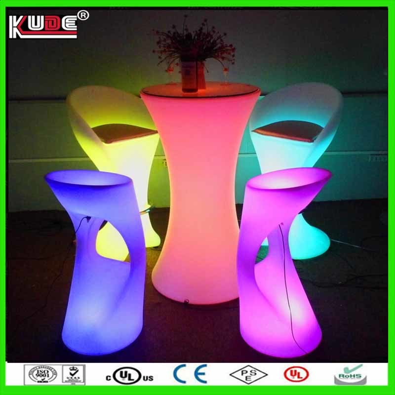 2014 Hot Sale LED Bar Furniture & LED Bar Table