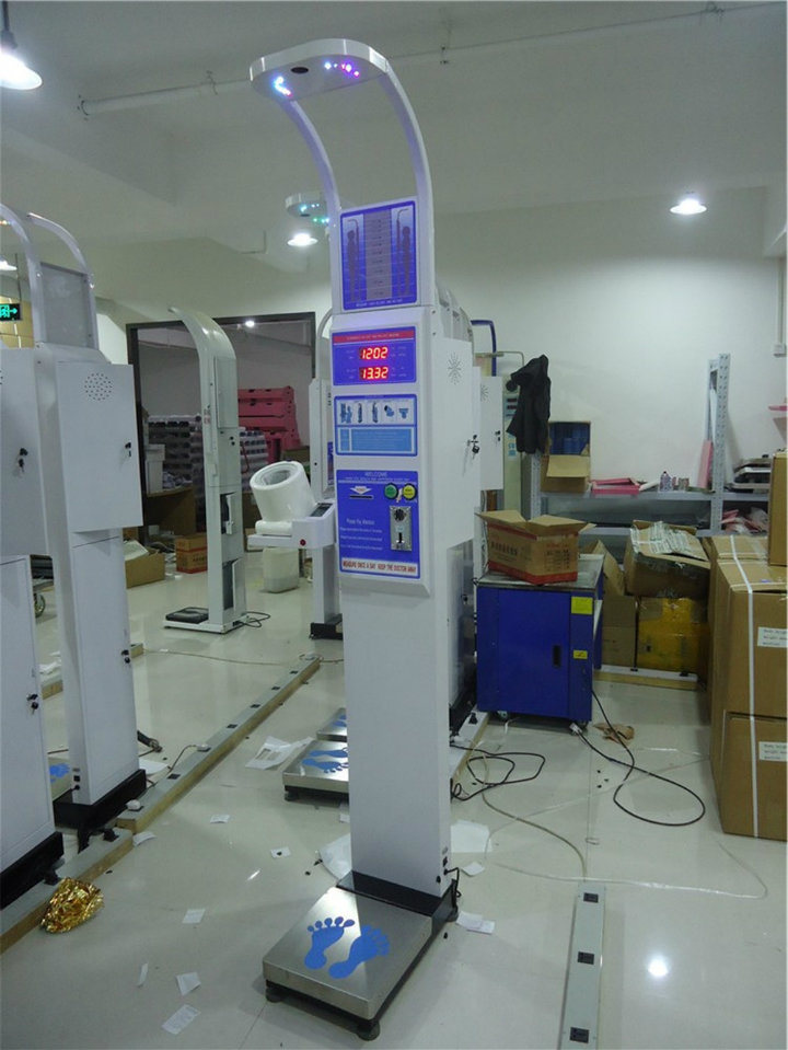 Dhm-15A Ultrasonic Fat Mass, Body Composition BMI Height and Weight Scale