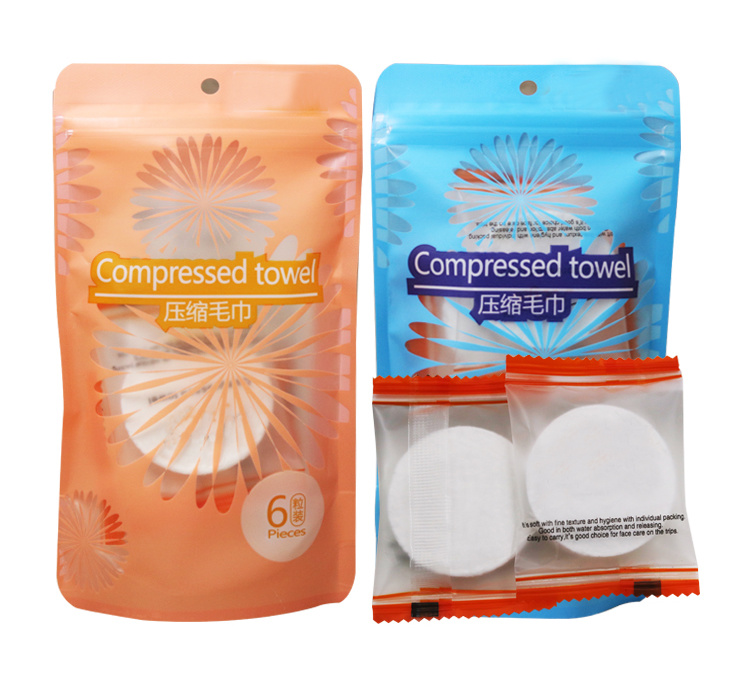 Disposable Compressed Face Towel, for Travel