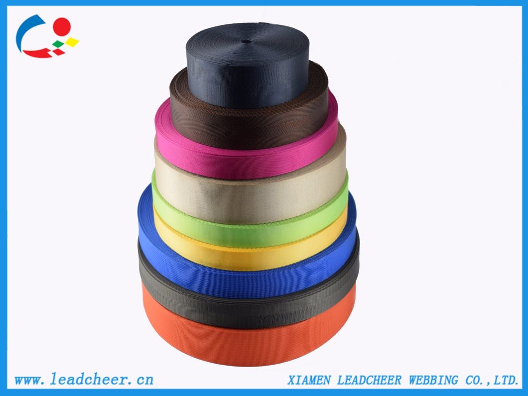 Strenth Custom Logo Design Nylon Ribbon for Leisure Bags