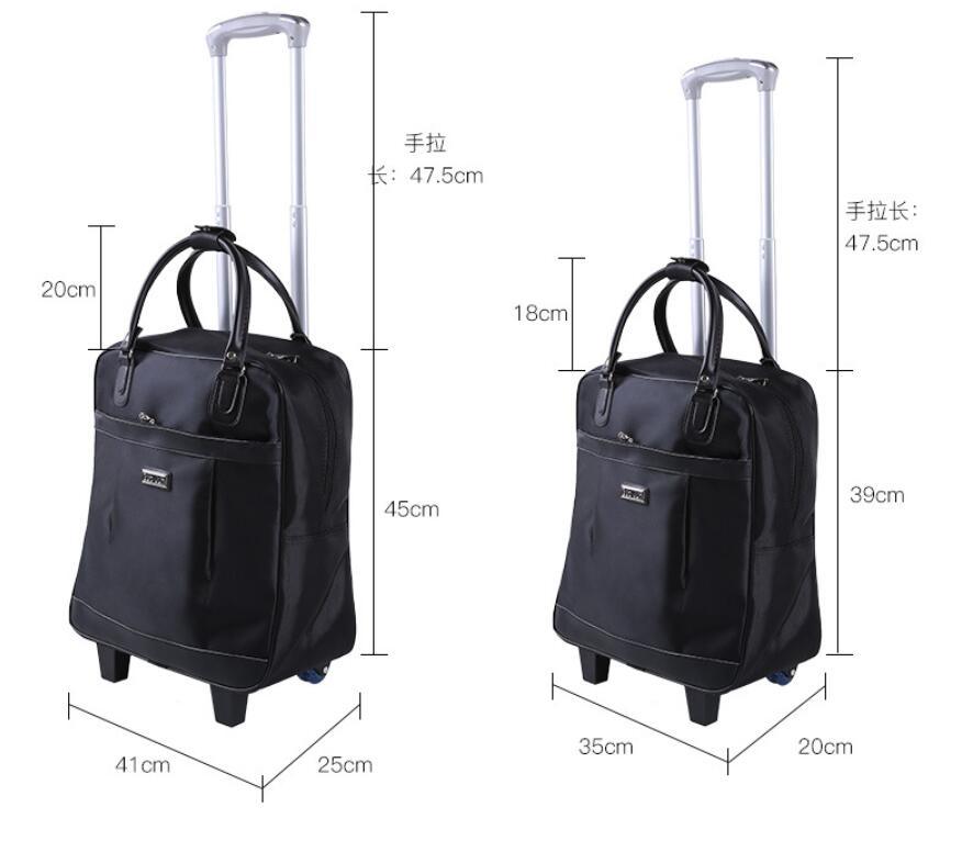 OEM New Arrivals Large Capacity Waterproof Duffel Trolley Travel Bag