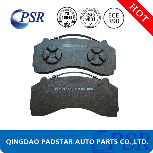 Wholesales After-Market Heavy Duty Truck Brake Pad for Mercedes-Benz