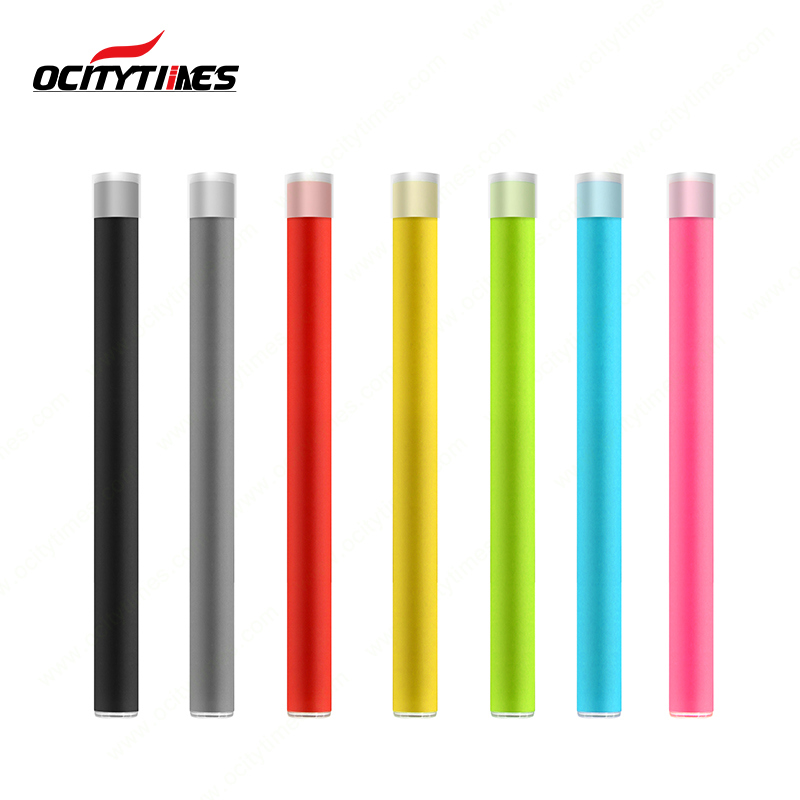 Colorful Vitamin Vape E Cig No Oil Leak 500 Puffs E-Cigarette Soft Tranparent Tube OEM Sticker