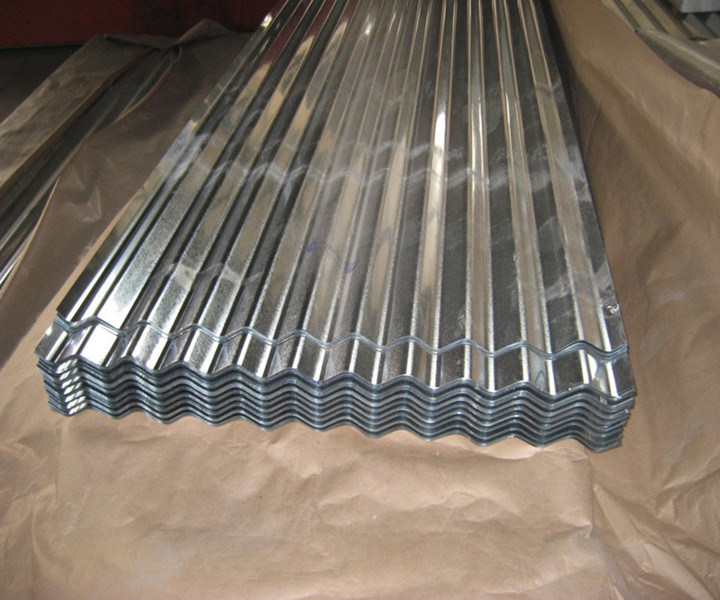 4X8 Galvanized Corrugated Steel Sheet Dx51d for Roofing Houses