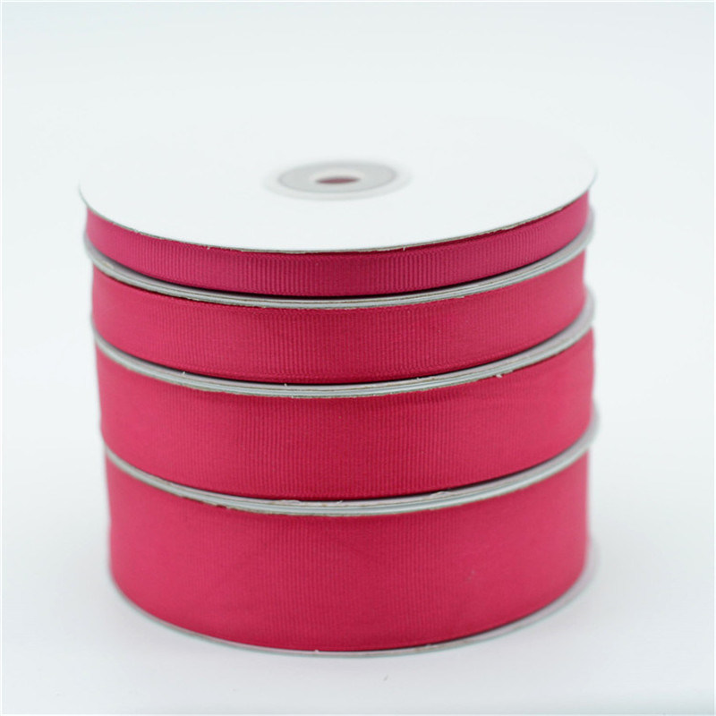 Wholesale 100% Polyester Grosgrain Ribbon for Packaging