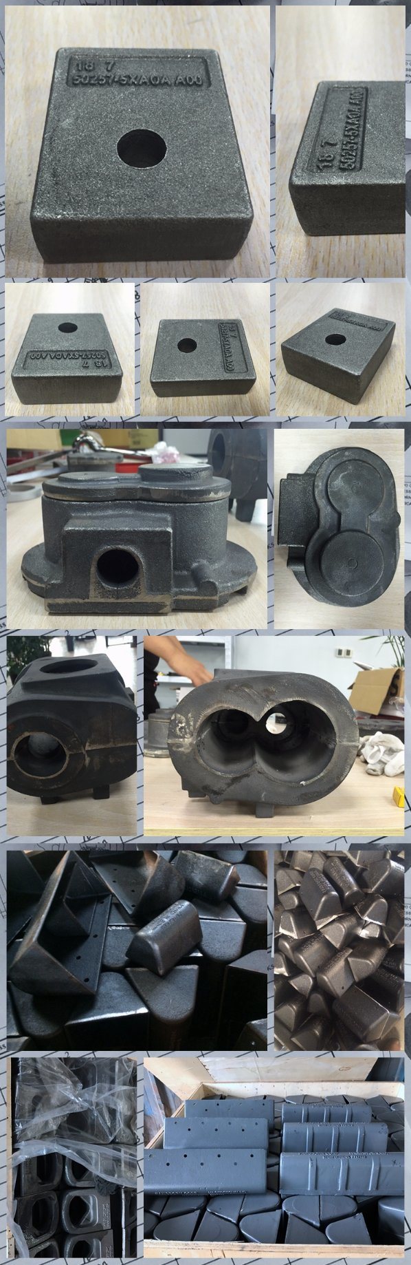 Custom Aluminium Cold Forging Parts for Construction Machinery