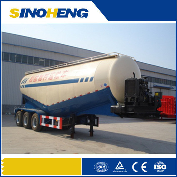 3 Axles Bulk Cement Powder Trailer Truck for Sale