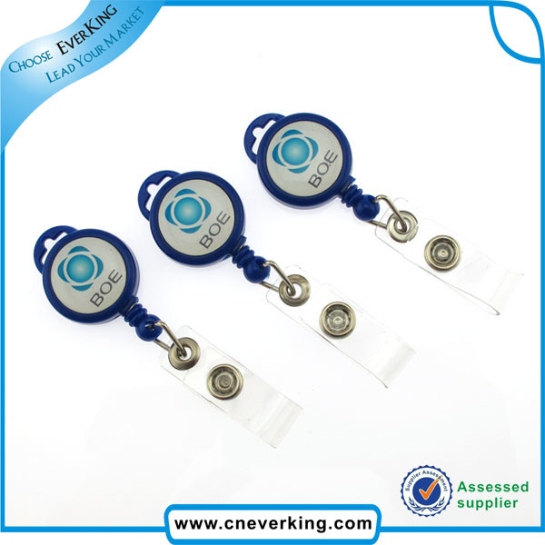 Specialist ID Round Shaped Badge Reels with Alligator Clip