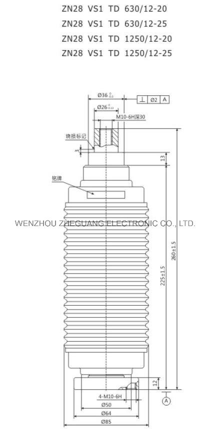 Zn28 Vs1 Vauum Interrupter for Td630/12-20