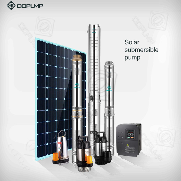 1.5HP DC/AC Stainless Steel Solar Water Pump Submersible Pump