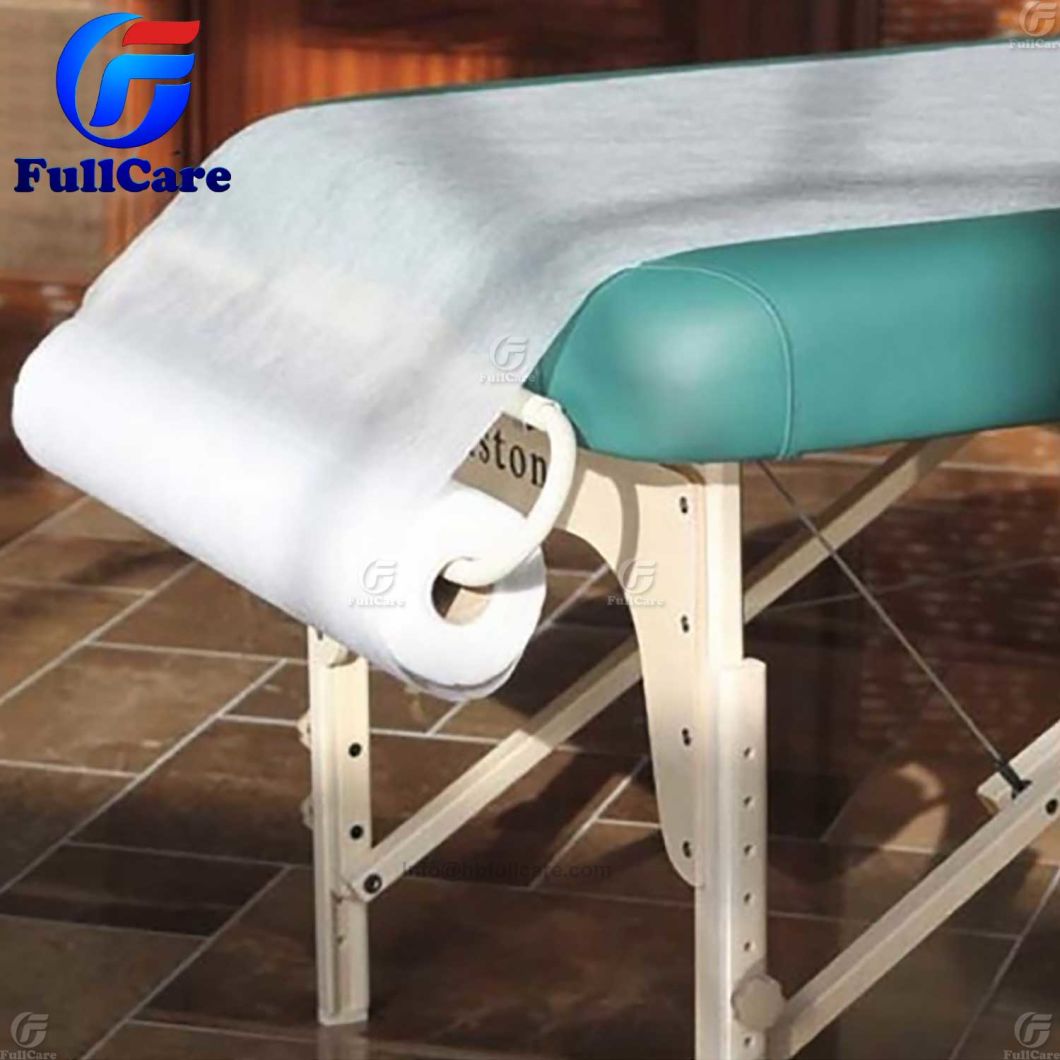 Disposable Nonwoven Medical Bed Sheet Couch Roll Massage Bed Rolls