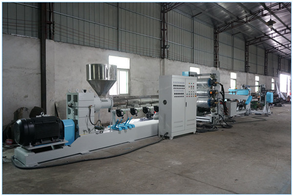 Single Screw Single Layer PP HIPS Extruder Machine