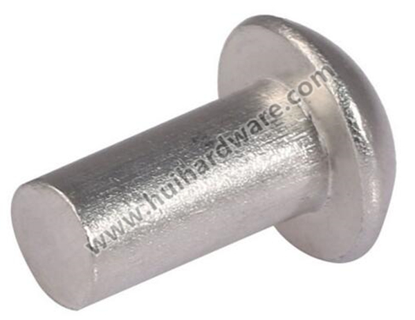 Factory Supply Round Oval Solid Aluminum Rivet Custom Rivets