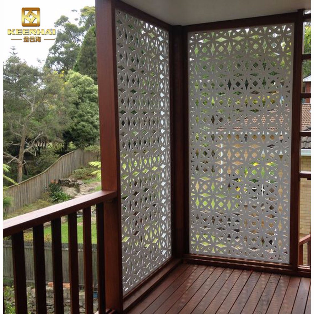 Decorative Aluminum Perforated Fence Panel with Outdoor Screen (Keenhai-CW004)