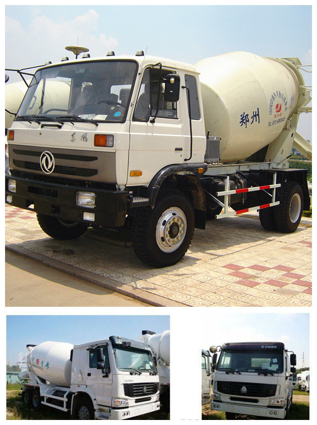 8 Cubic Meters Concrete Mixer Truck in China