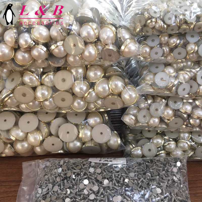 2018 Shoes Bags Accessory Plastic Button Nail Studs for Decoration