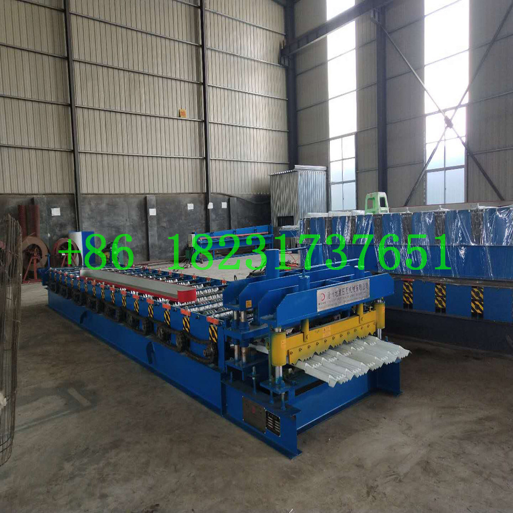 India Hot Sale Galzed Tile Roll Forming Machine