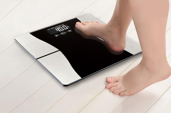 Large Screen Glass Hotel Room Digital Electronic Personal Body Scale