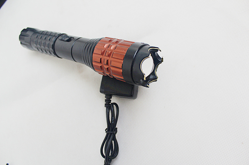 X5 Ms. Protection Defibrillator Riot Stun Gun Police Flashlight