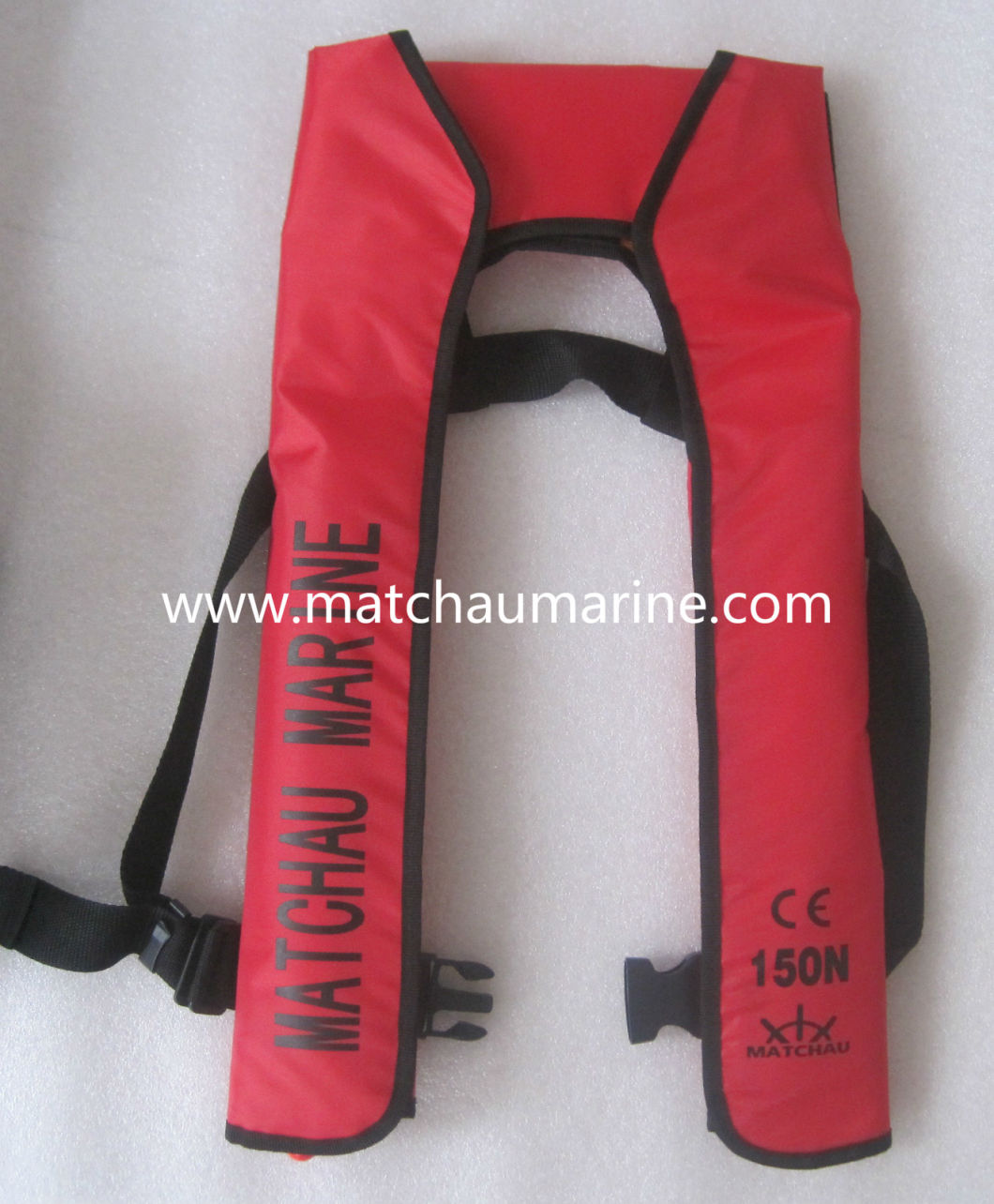 150n Ce Approval Single Air Chamber Inflatable Life Jacket