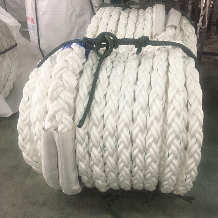 8 Strand 46mm Nylon Rope Marine Twisted Rope