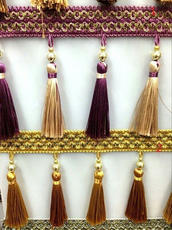 High Quality More Colors Tassel Fringe for Curtain Lace