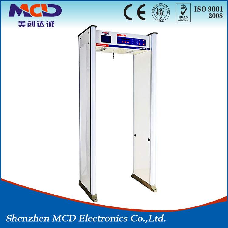 Walk Through Metal Detector (LCD) 8zones, Door Frame Metal Detector (MCD-800)