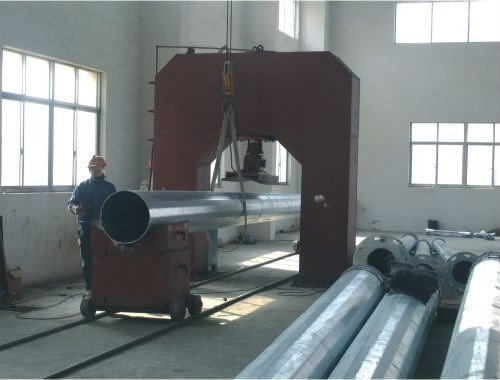 Hot DIP Galvanized Transmission Steel Poles