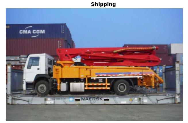 Sinotruk 4X2 32meter Concrete Pump Truck