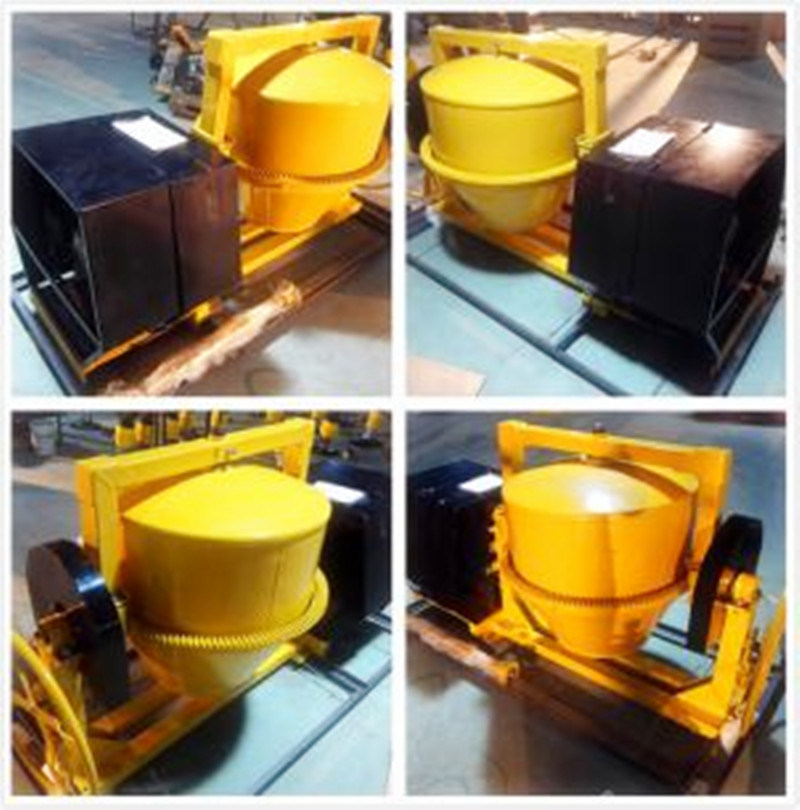 Automatic One Bagger Self Loading Mini Concrete Mixer Gycm-12