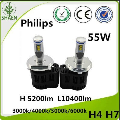 Super Bright 55W 5200lm H4 P6 Car LED Headlight