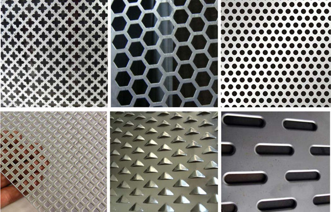 Round Hole Galvanized Perforated Metal Mesh