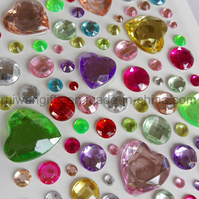 Wholesale New Acrylic Crystal Rhinestone Sticker