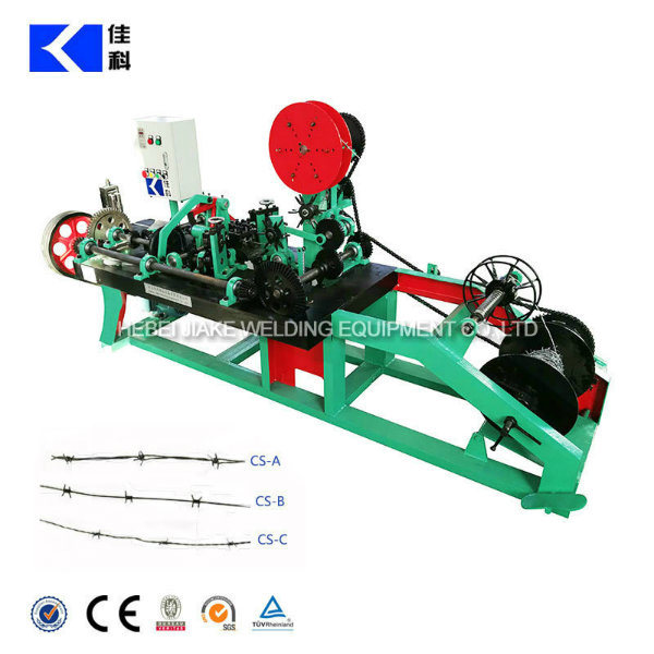 Single Twisted Barbs Wire Making Barbed Wire Machine