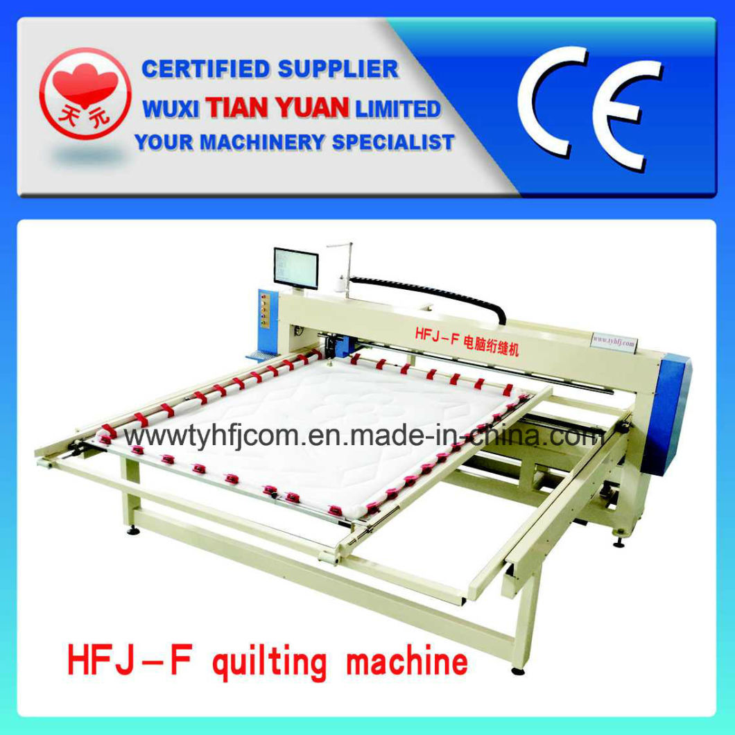 New Popular Single Head Mattress Comforter Computerized Quilting Sewing Machine (HFJ-26F-2)