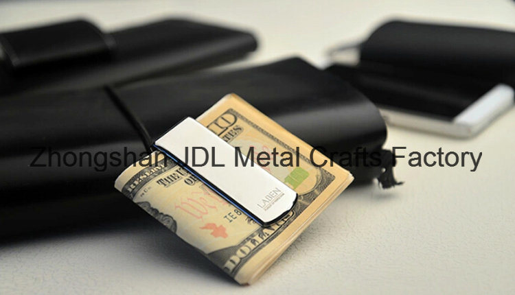 Business Card Use Stainless Steel Material Mens Wallet with Money Clip